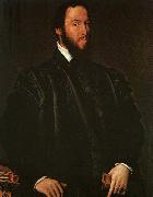 MOR VAN DASHORST, Anthonis Portrait of Anton Perrenot de Granvelle oil painting artist